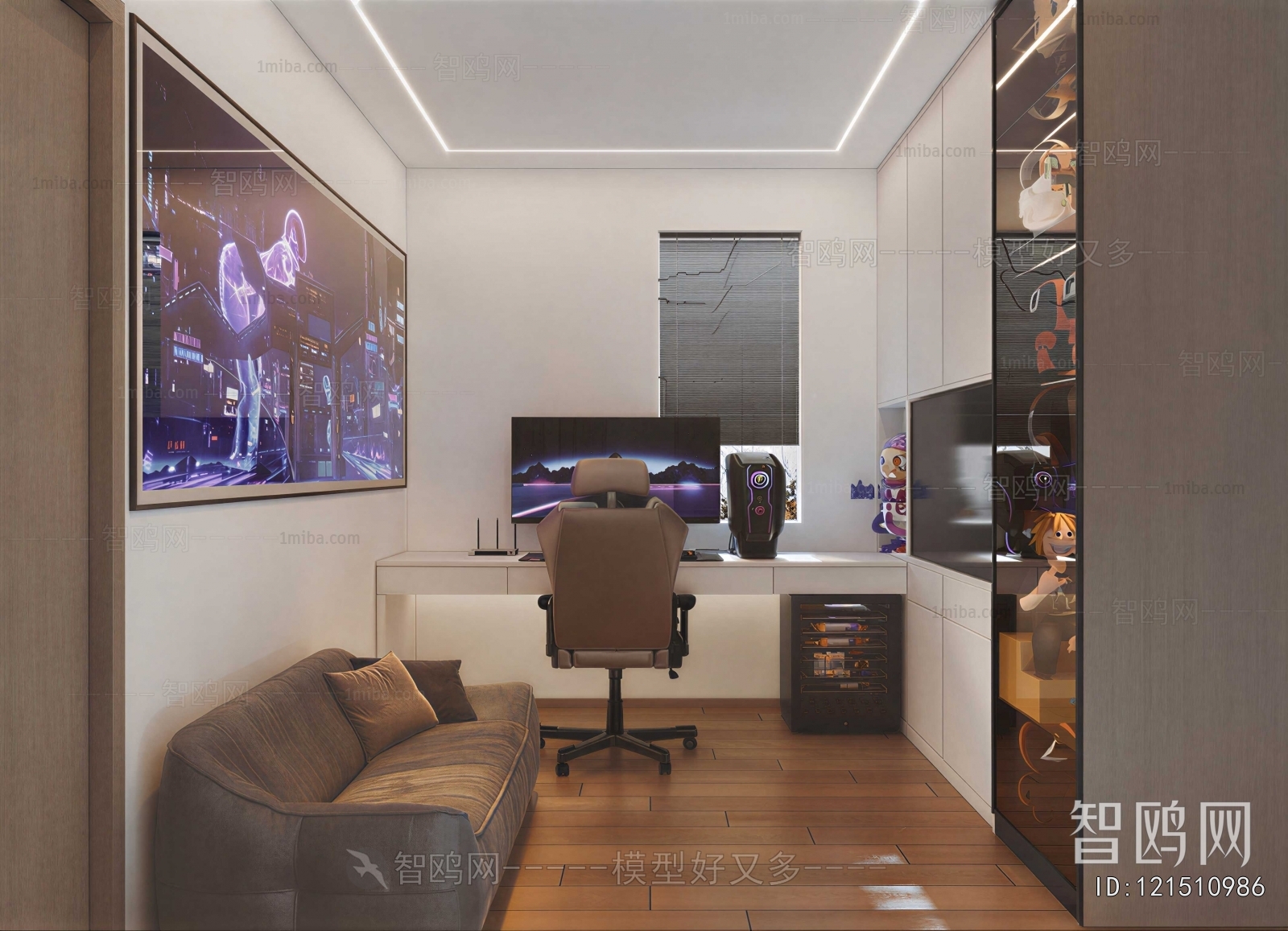 Modern E-sports Room