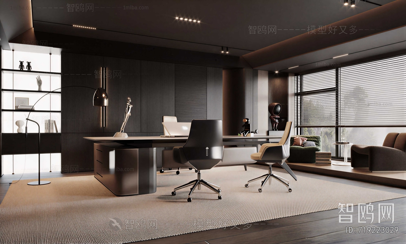 Modern Manager's Office