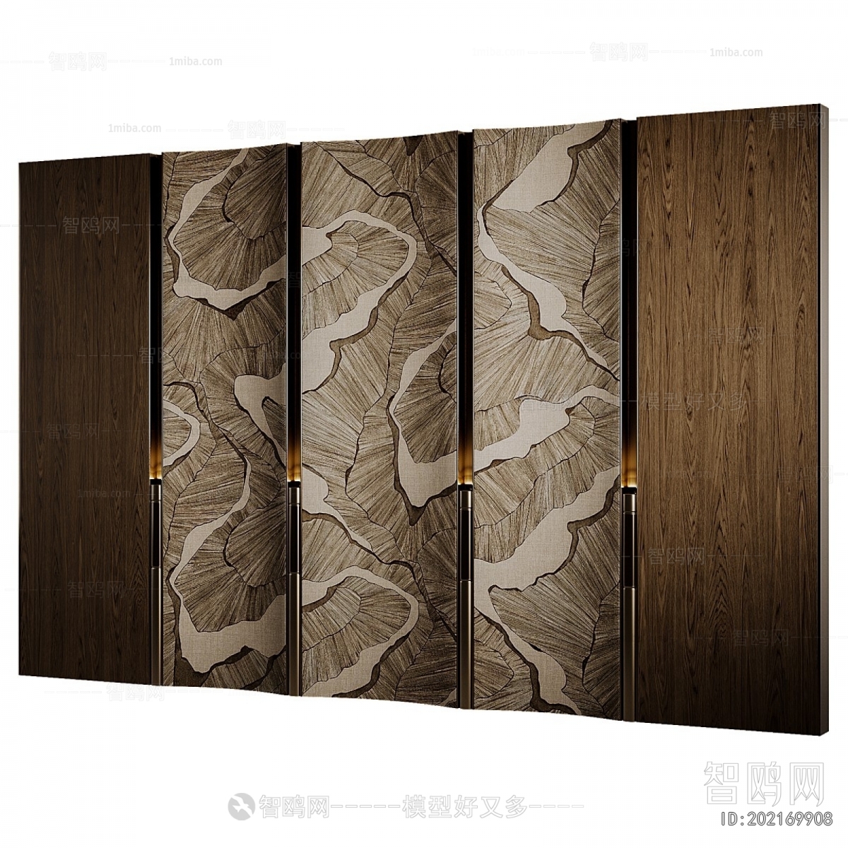 New Chinese Style TV Wall