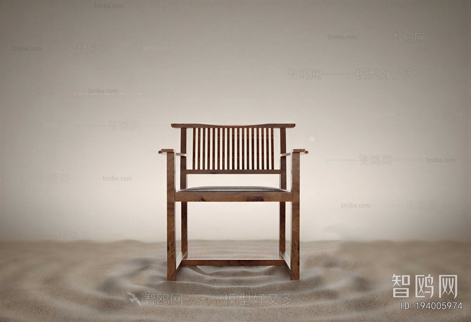 New Chinese Style Lounge Chair