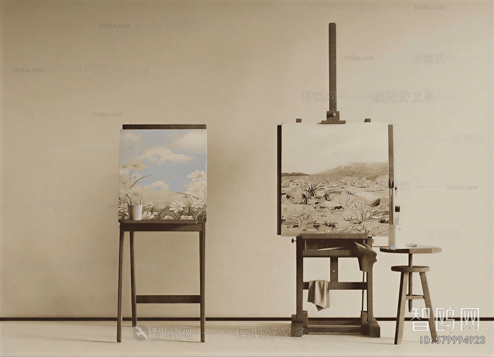 Modern Art Equipment