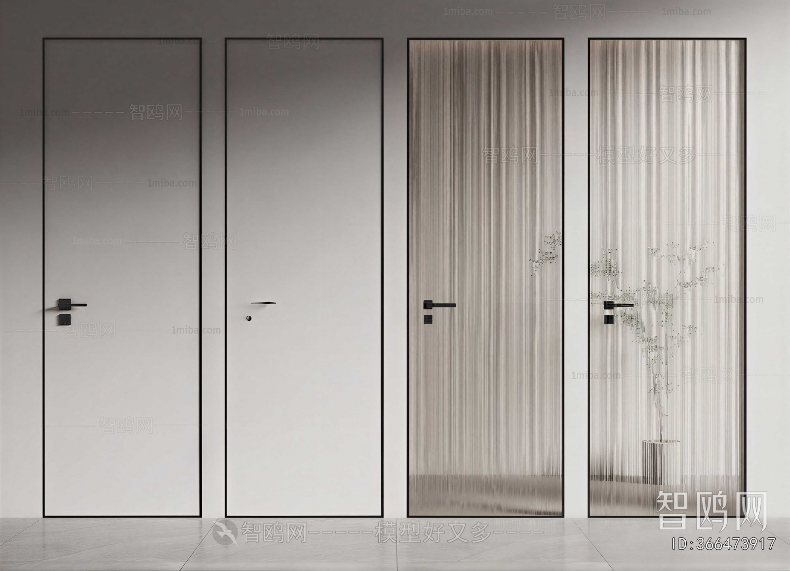 Modern Single Door