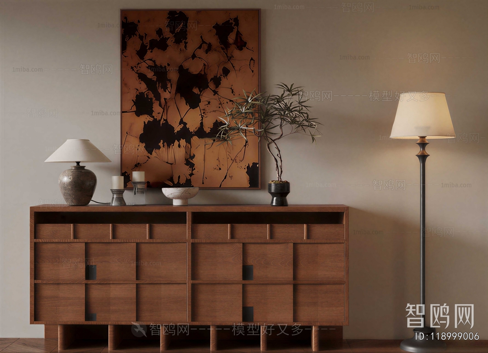 Modern Side Cabinet
