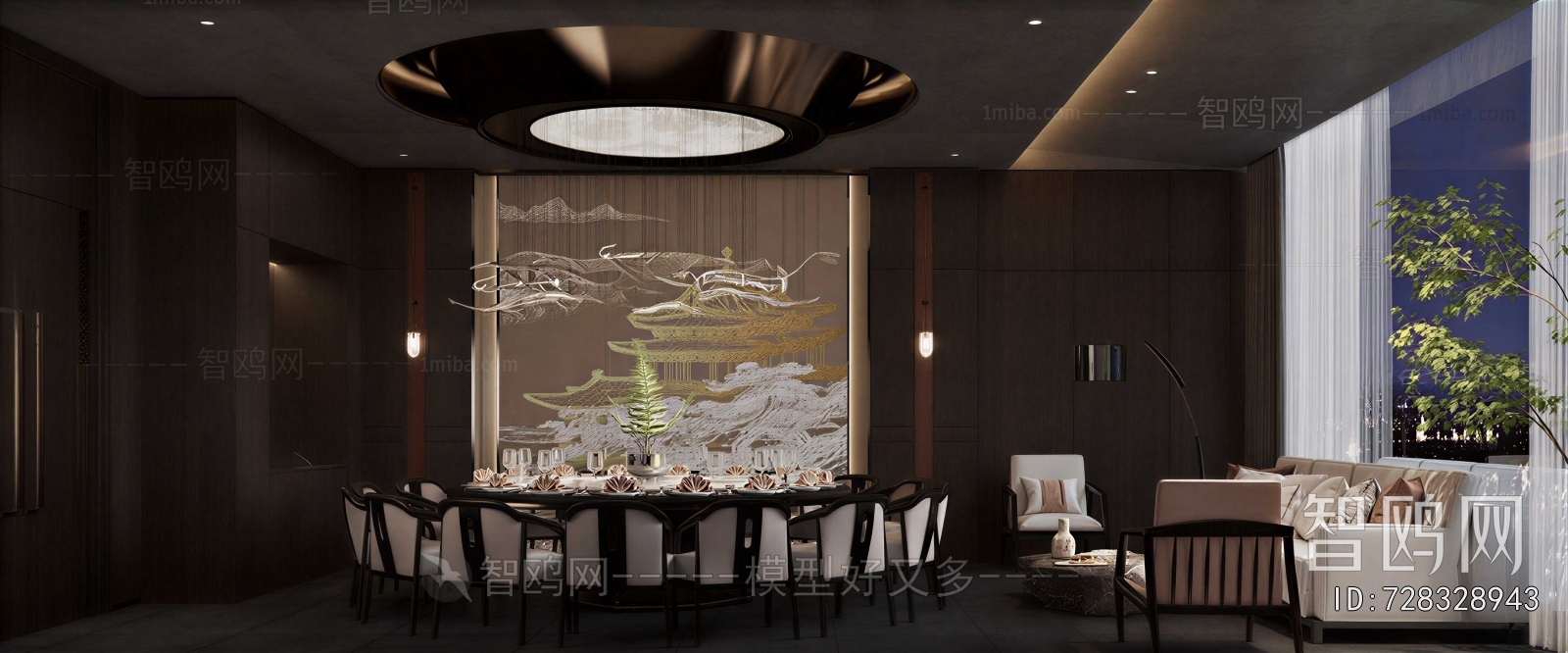 New Chinese Style Restaurant Box