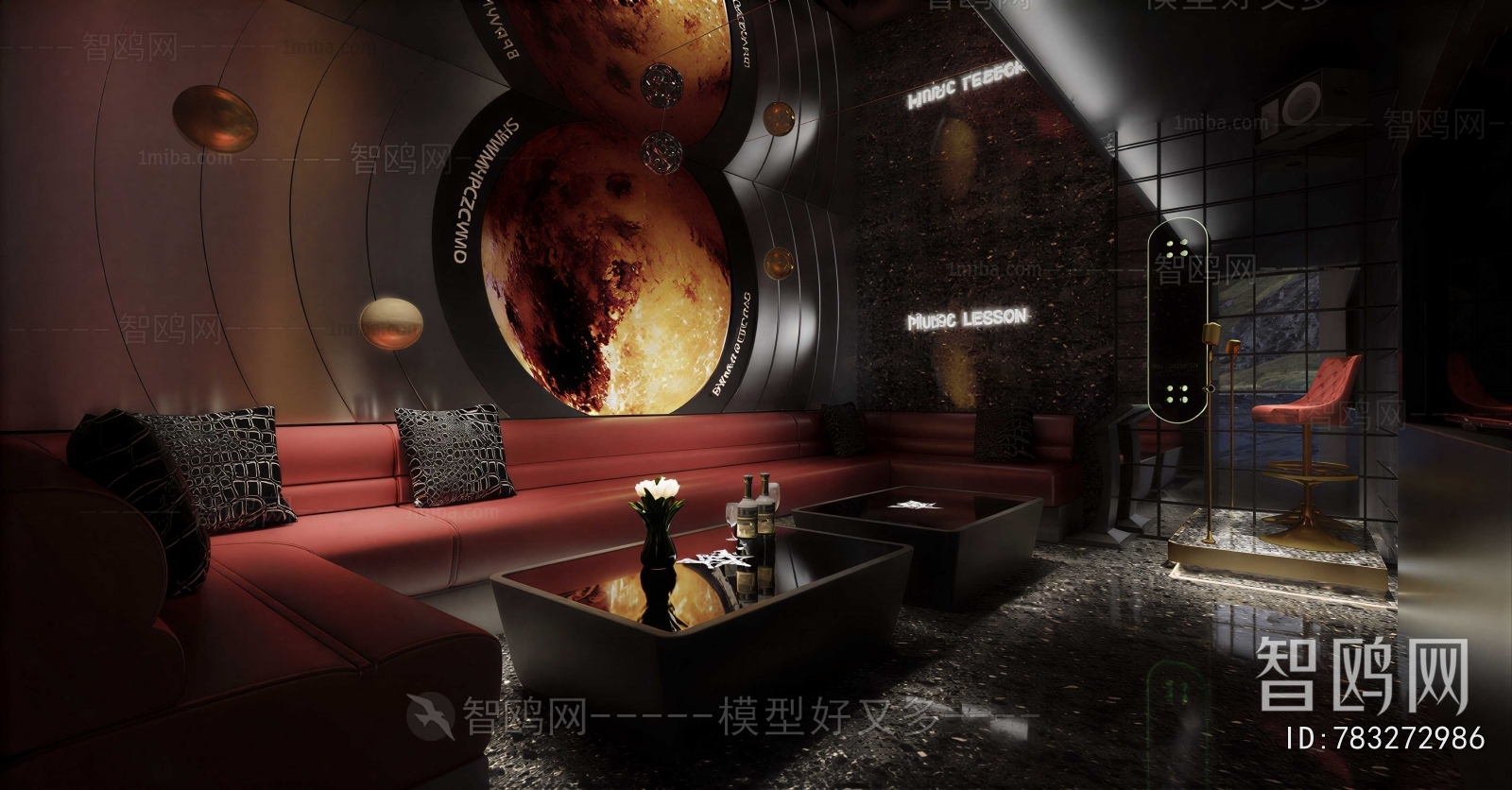 New Chinese Style KTV Box