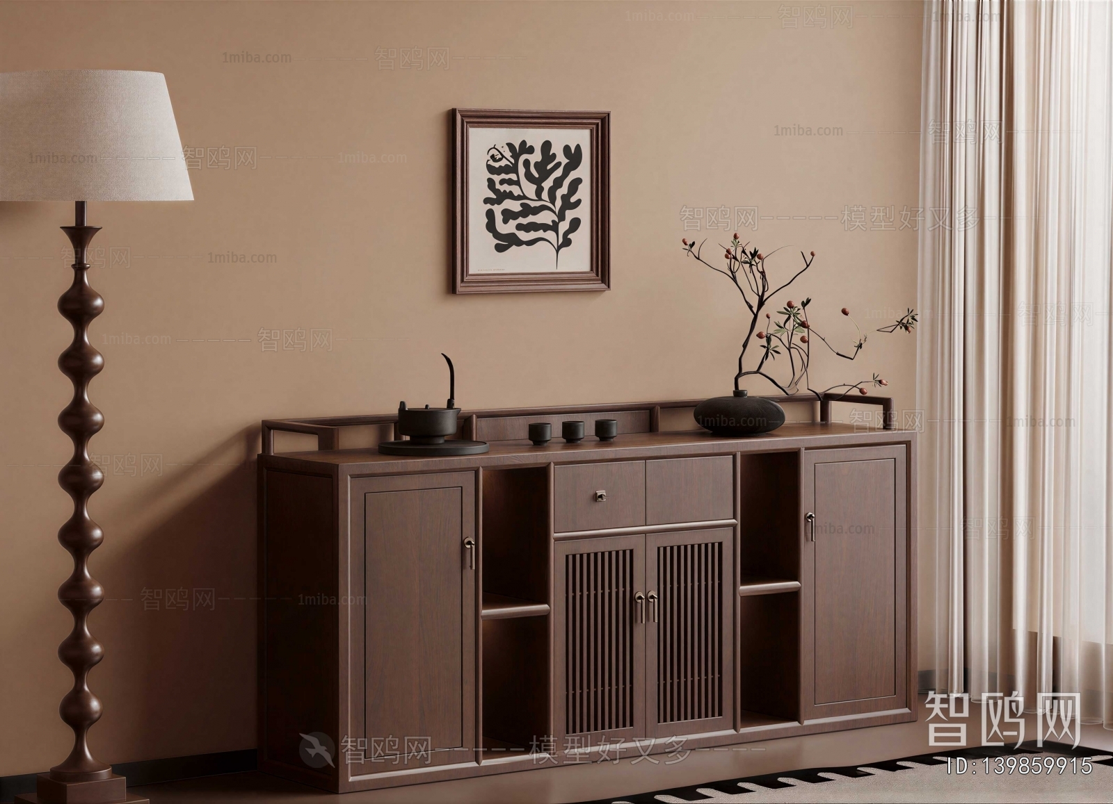New Chinese Style Sideboard