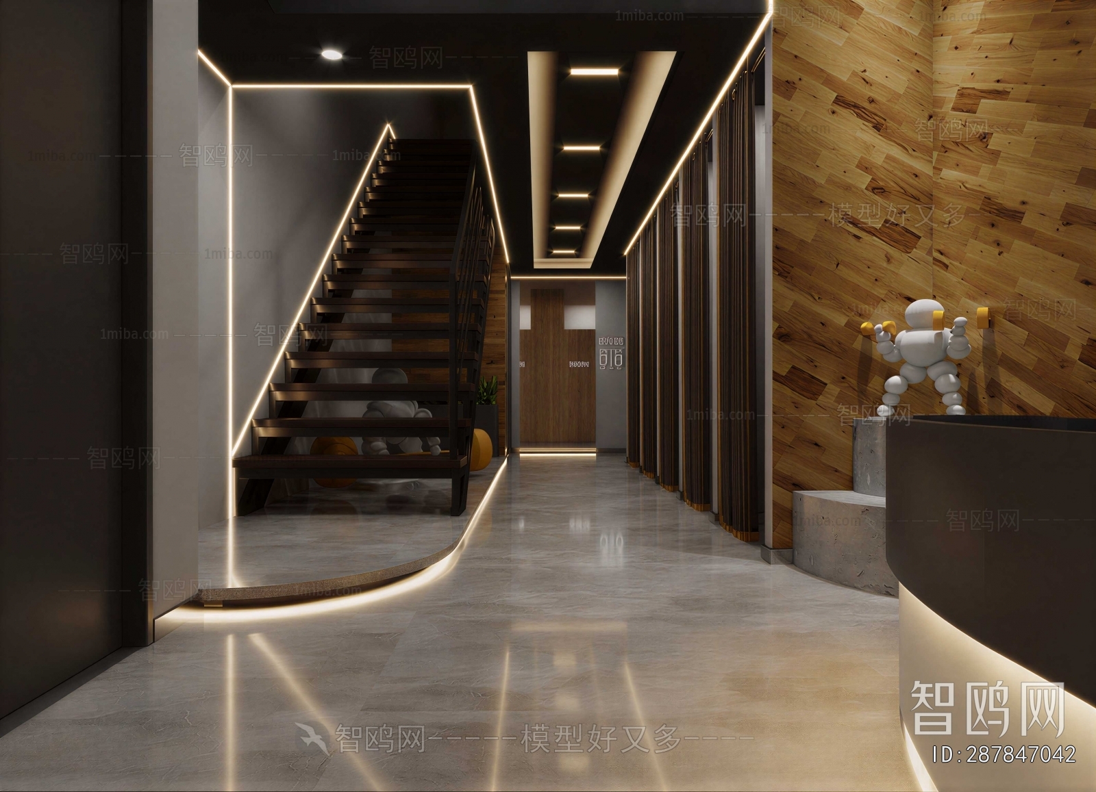 Modern Hallway