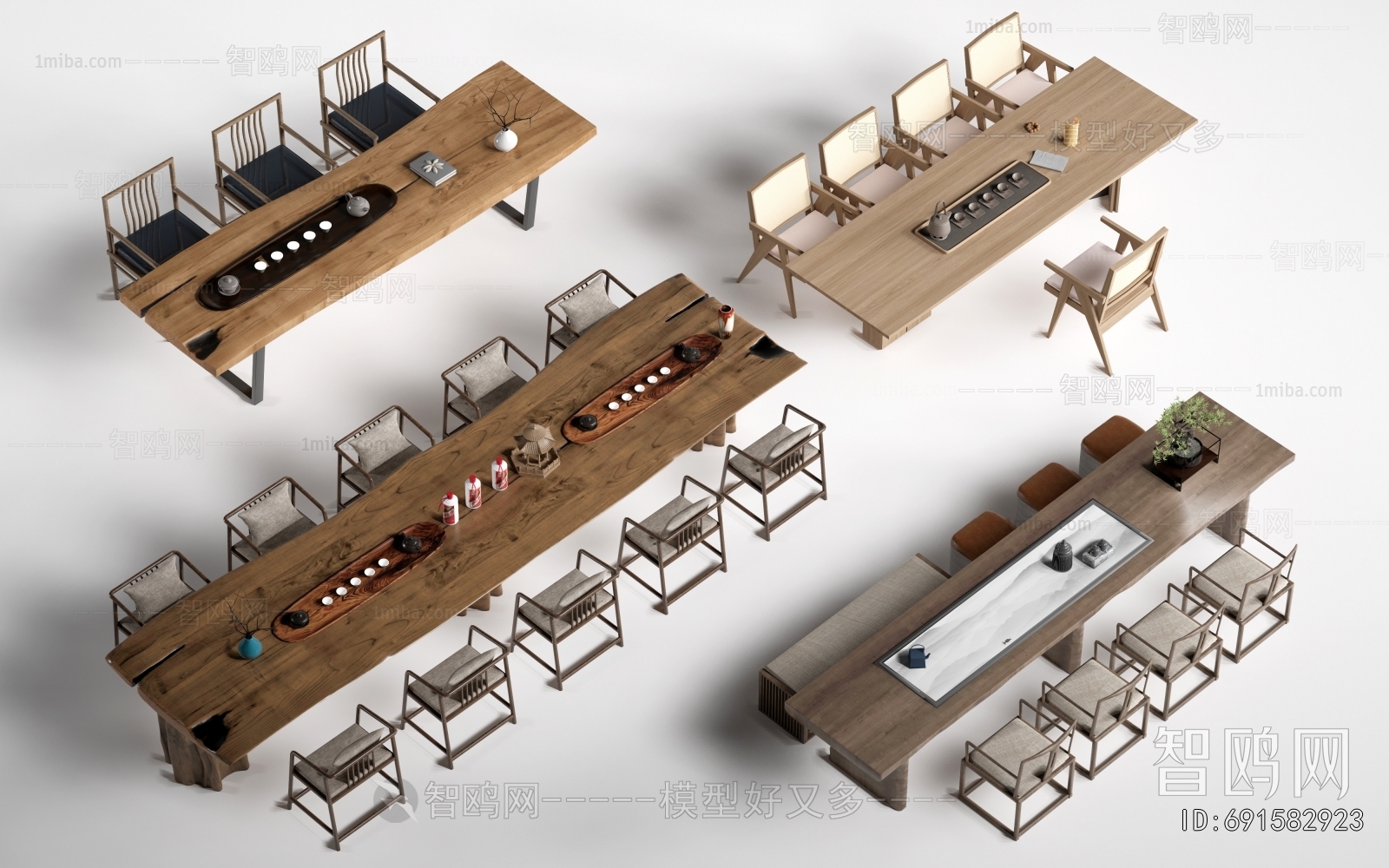 New Chinese Style Tea Tables And Chairs