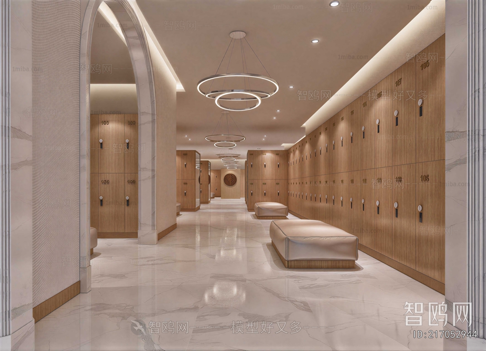 Modern Changing Room