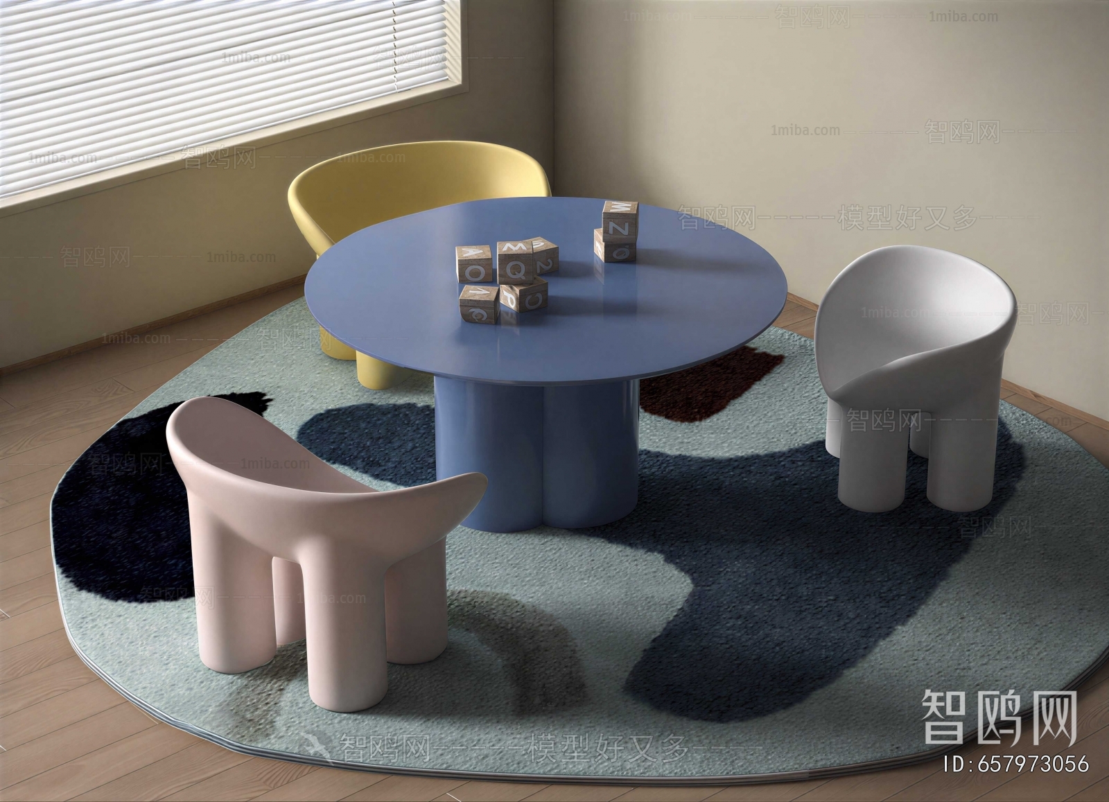 Modern Leisure Table And Chair