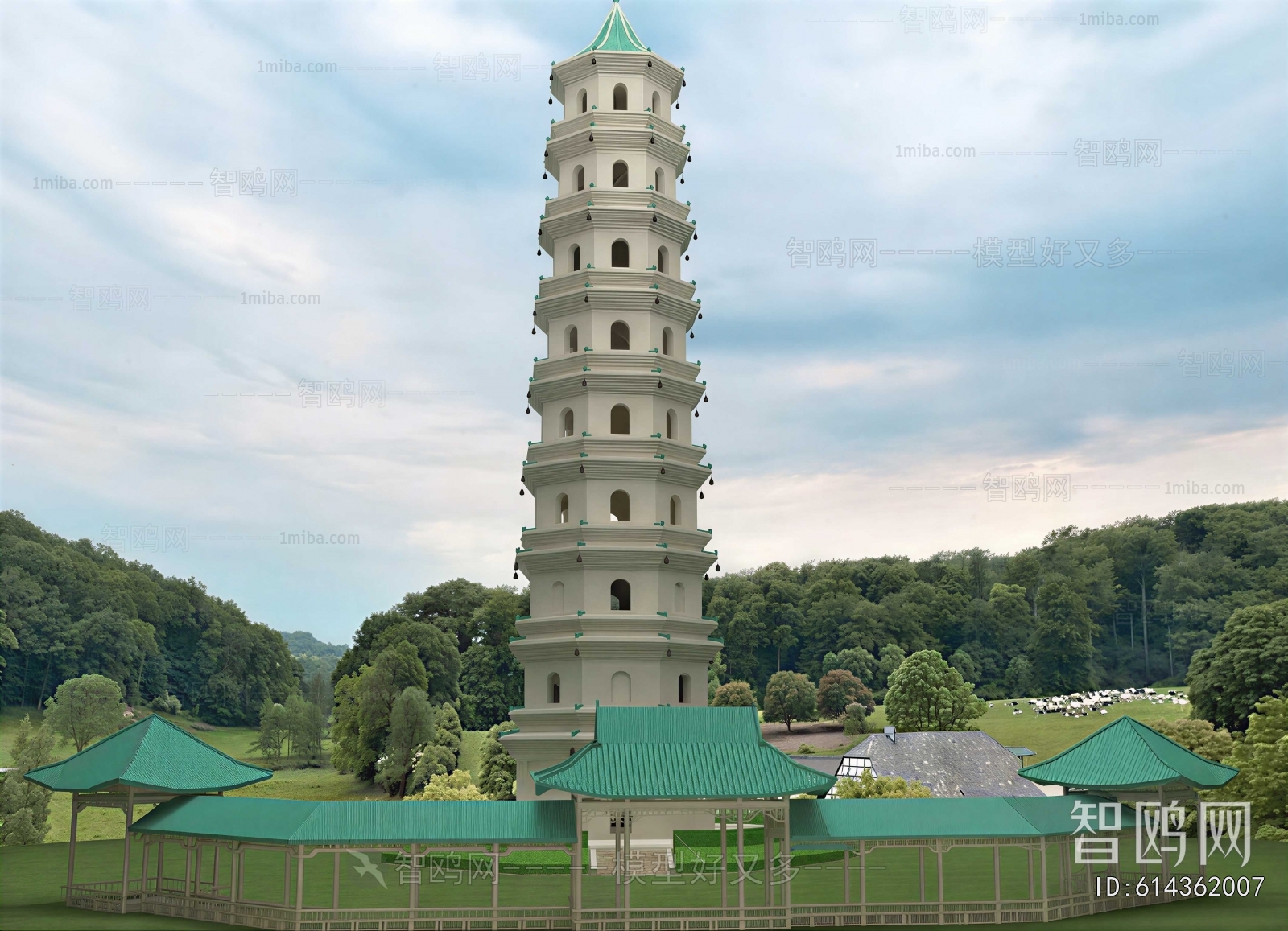 Chinese Style Tower
