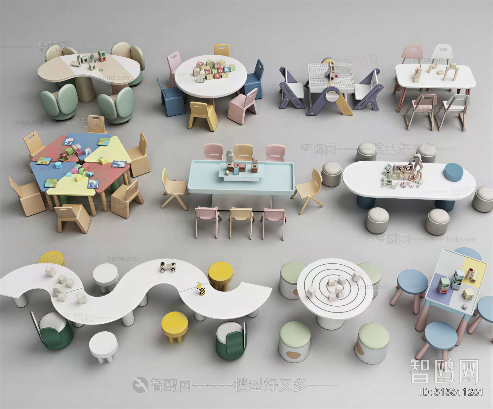 Modern Children's Table/chair