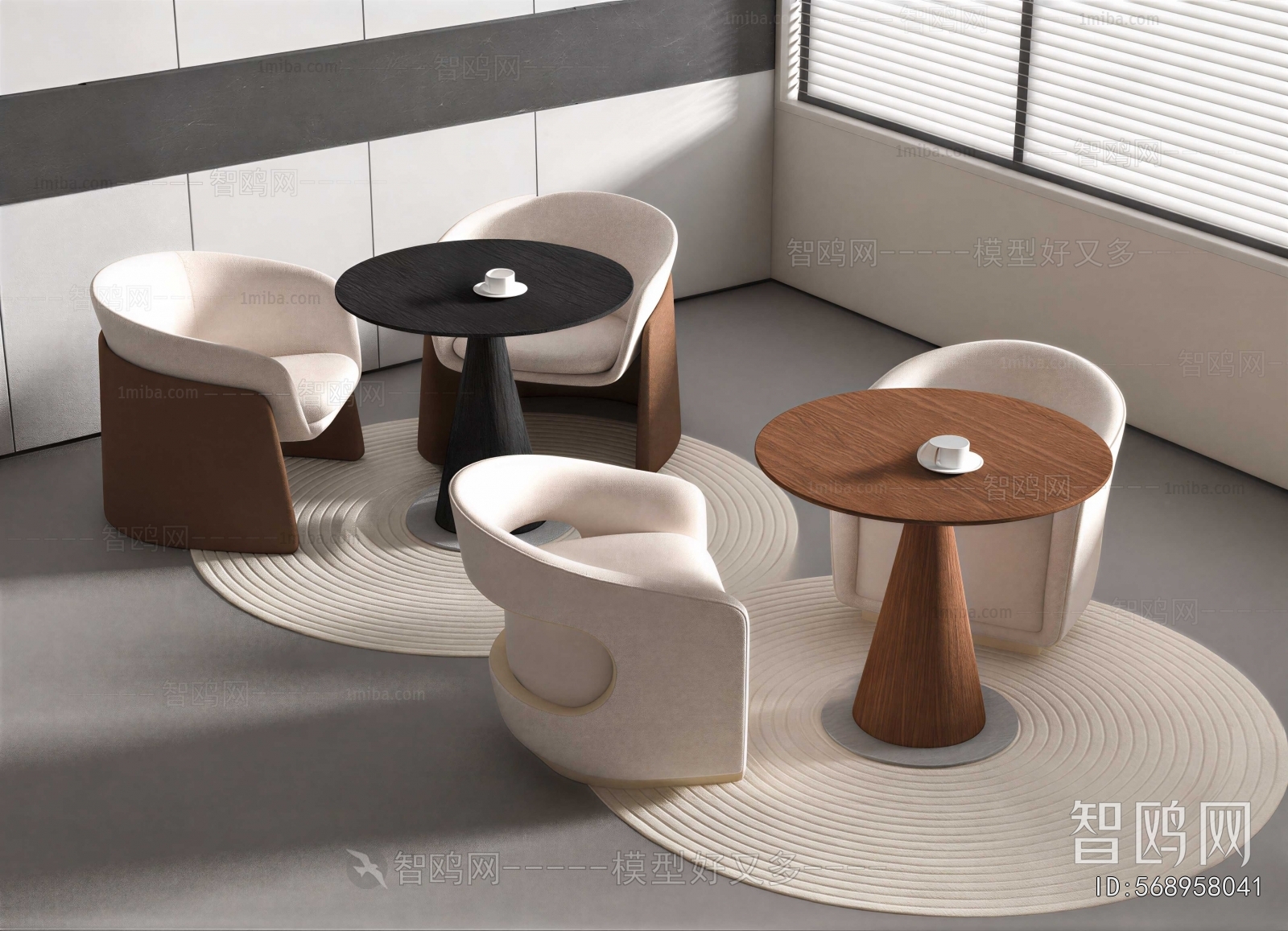 Modern Leisure Table And Chair
