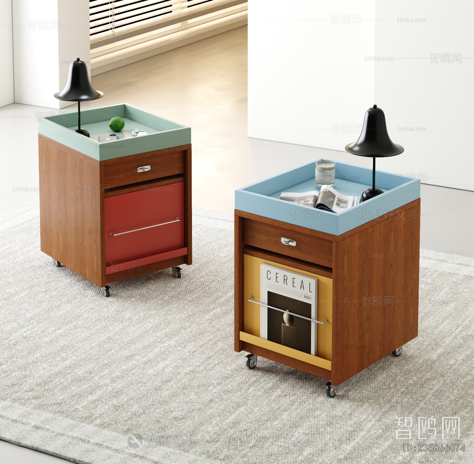 Modern Bedside Cupboard