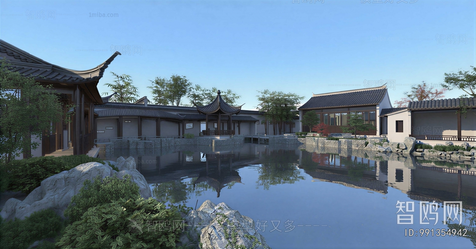Chinese Style Courtyard/landscape