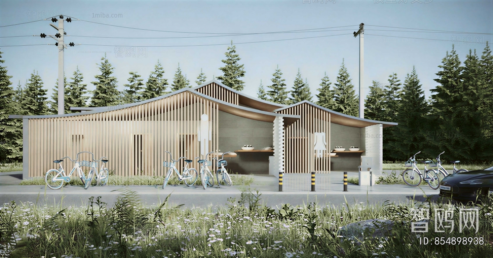 New Chinese Style Public Building