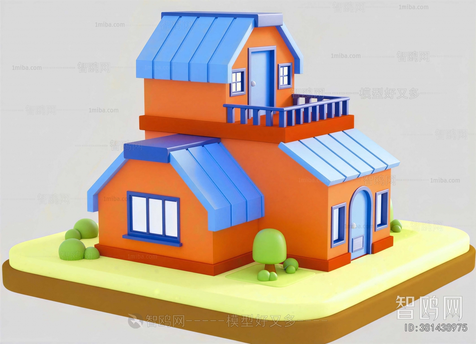 Modern Cartoon House