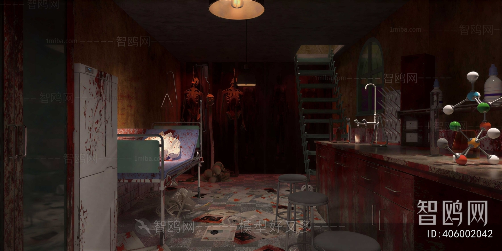 Industrial Style Script Kill/Escape Room