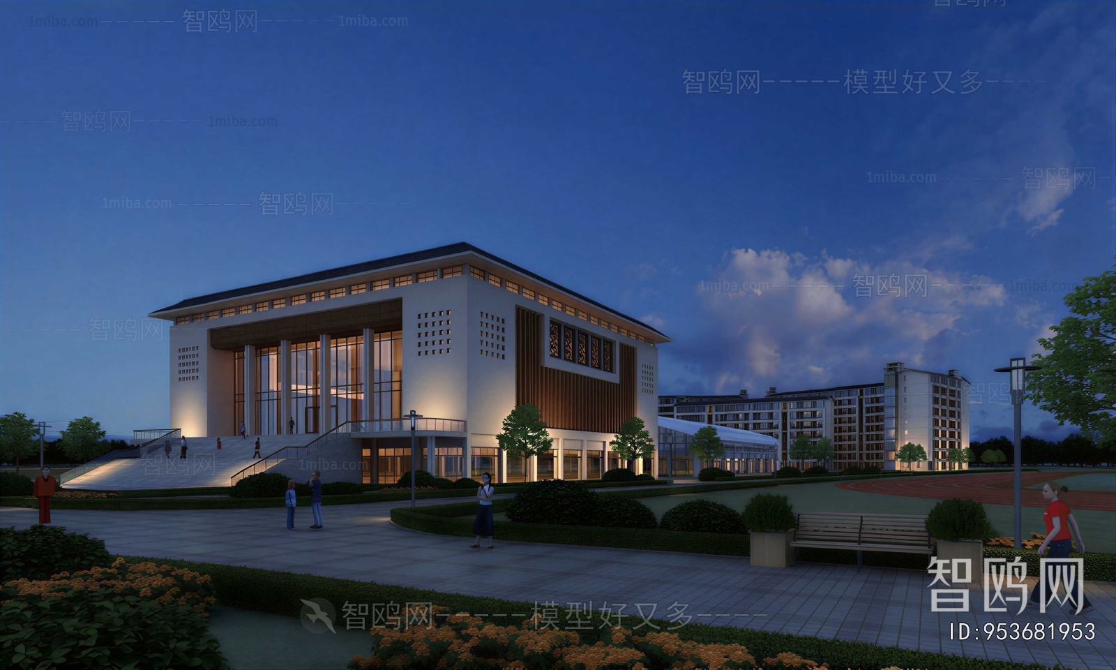 Modern Building Appearance