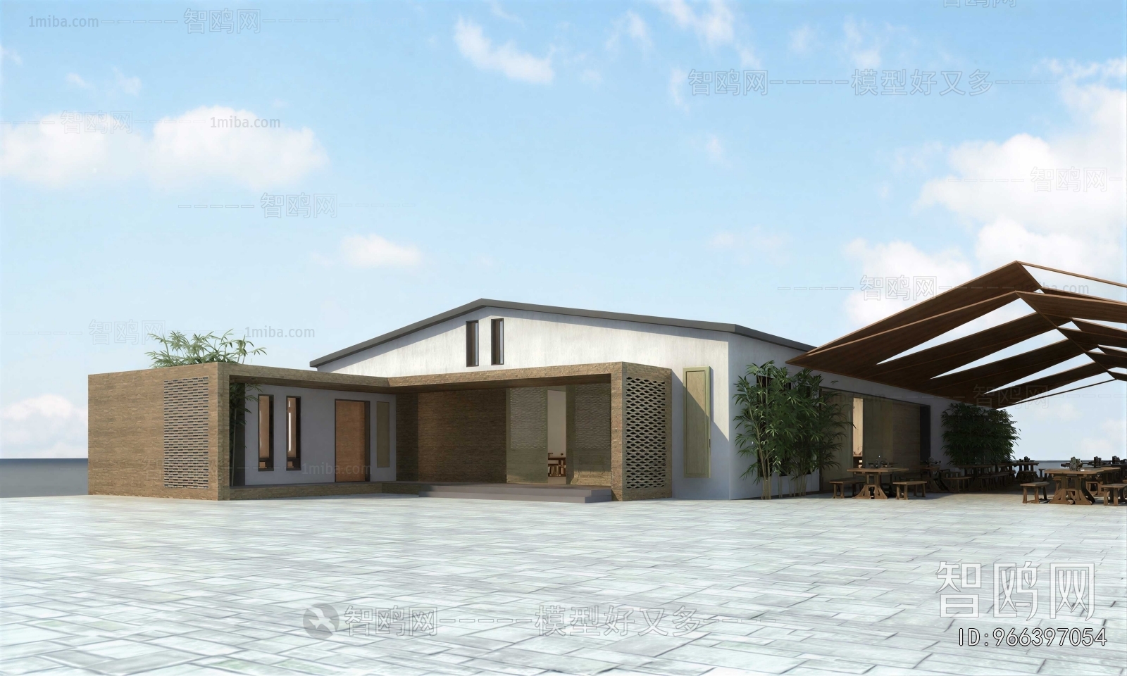 Modern Building Appearance
