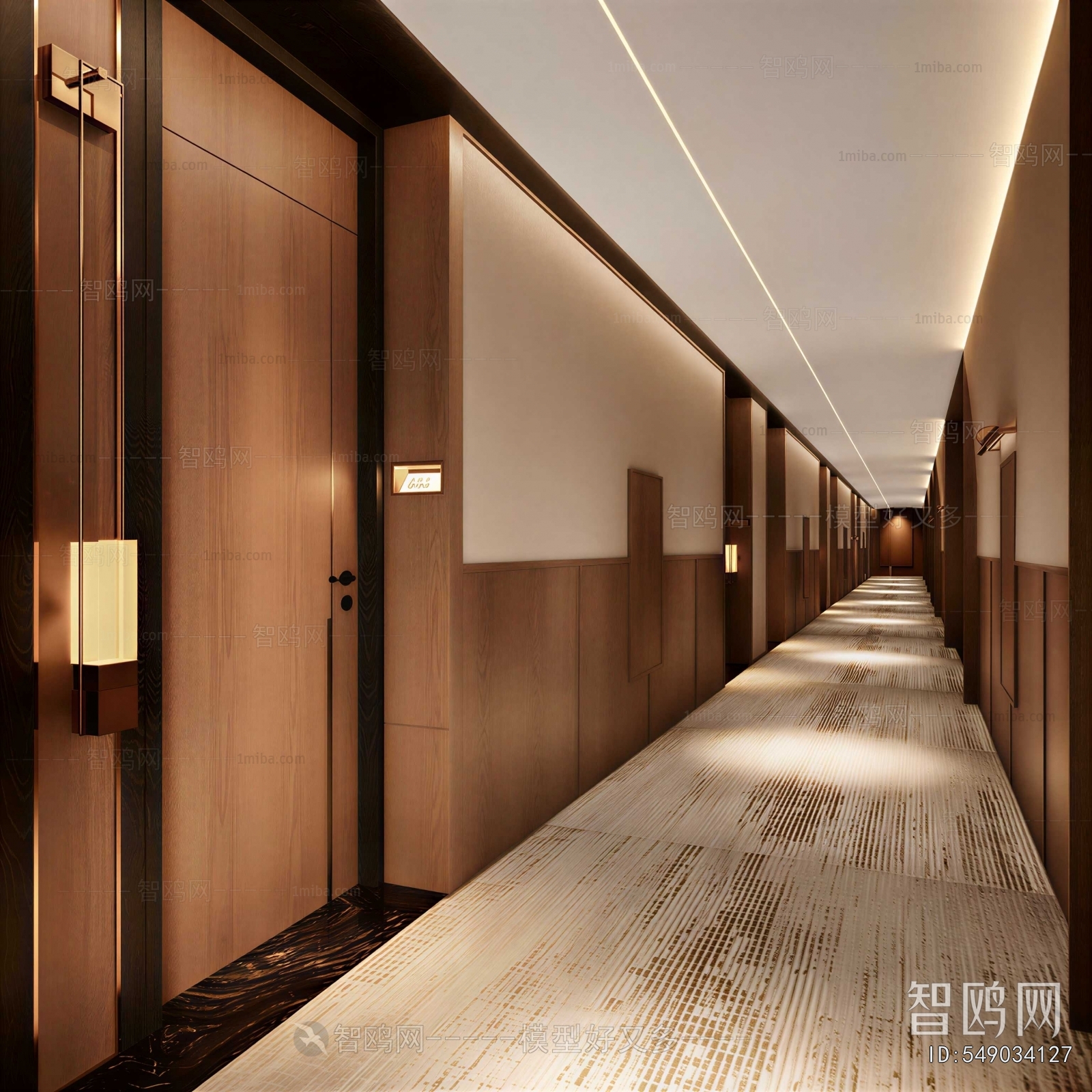 New Chinese Style Corridor
