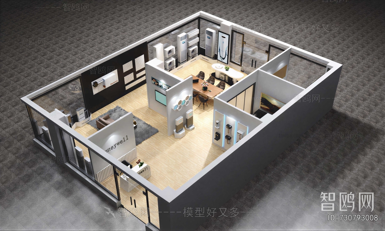 Modern A Bird's-eye View Of Home Decoration