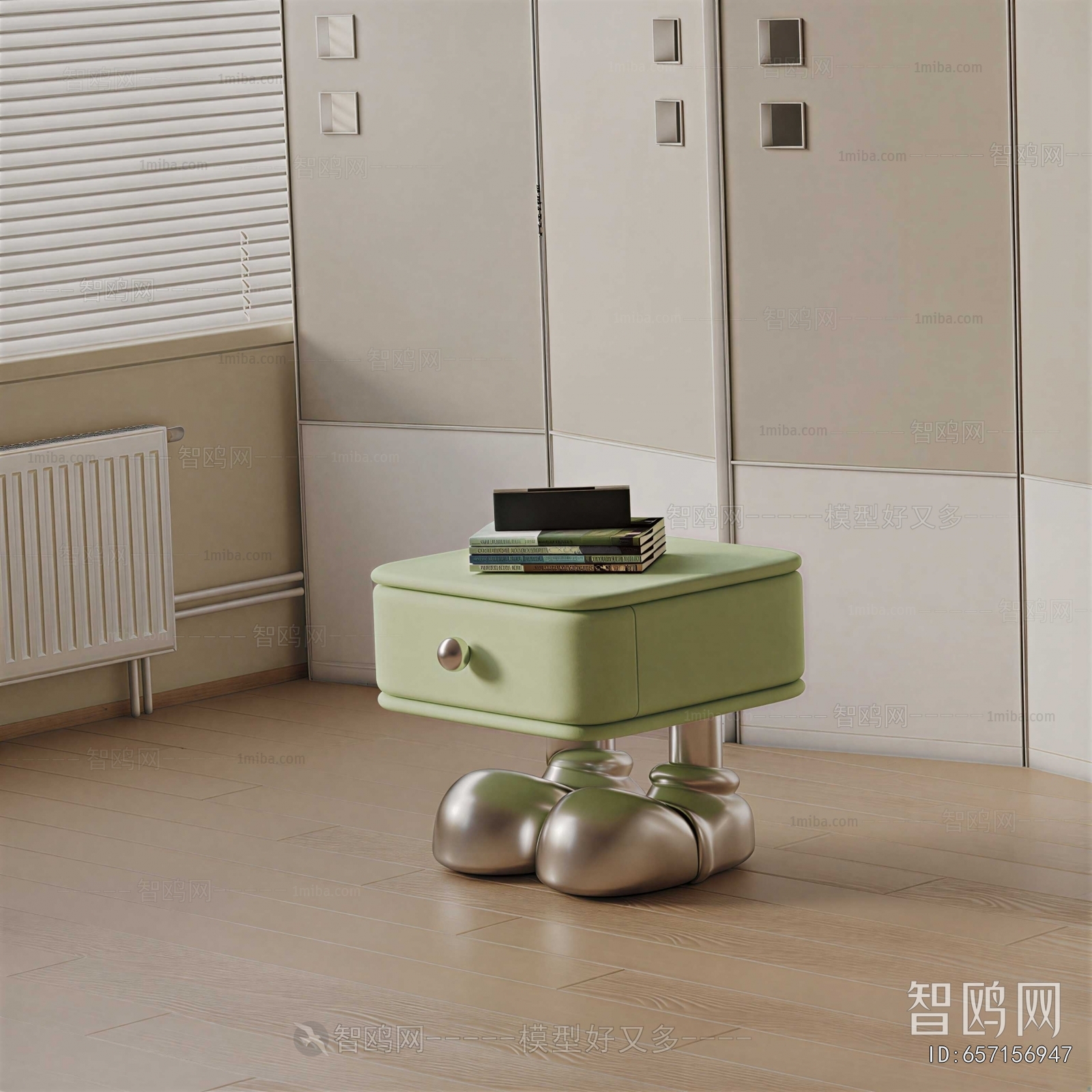 Modern Bedside Cupboard