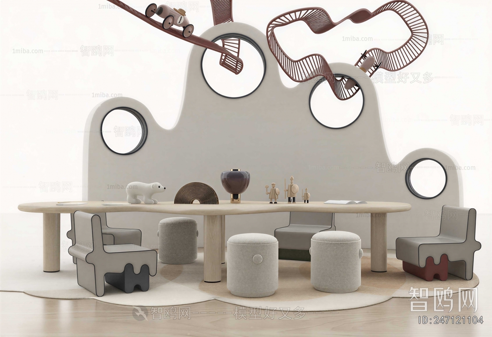 Modern Children's Table/chair