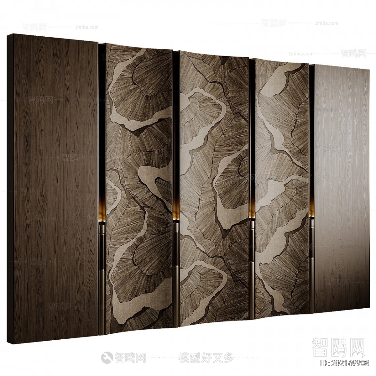 New Chinese Style TV Wall