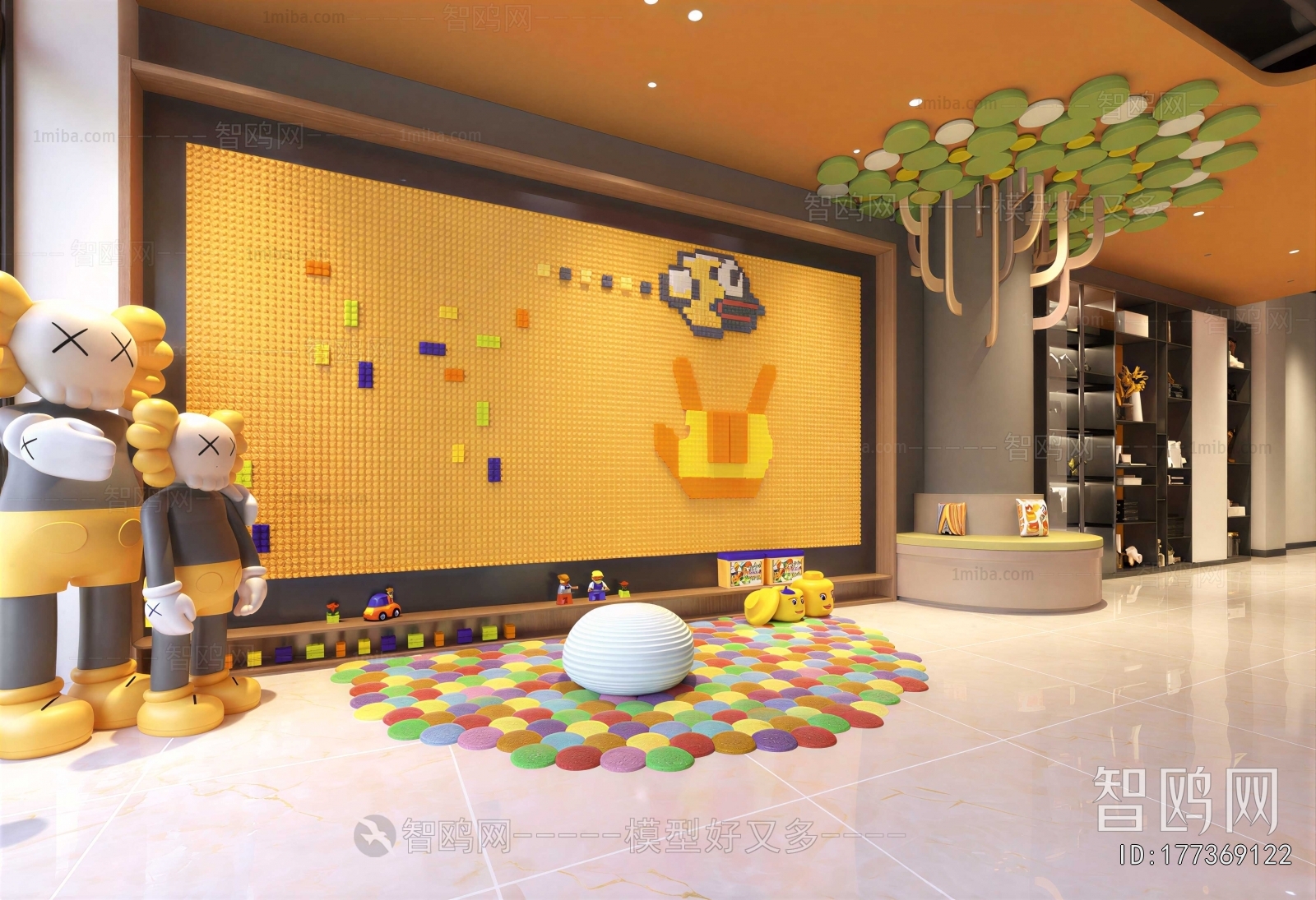 Modern Children's Playroom