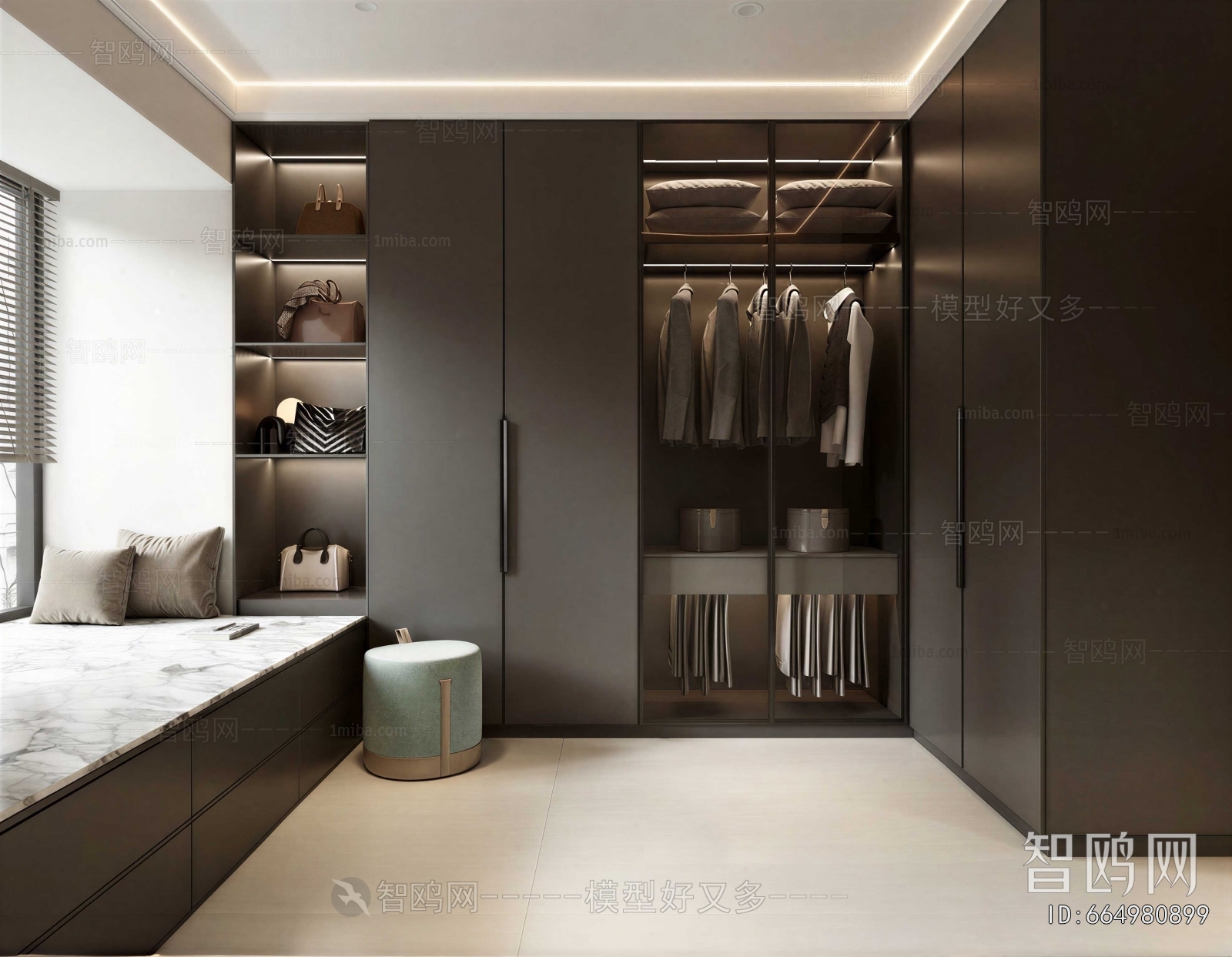 New Chinese Style The Wardrobe