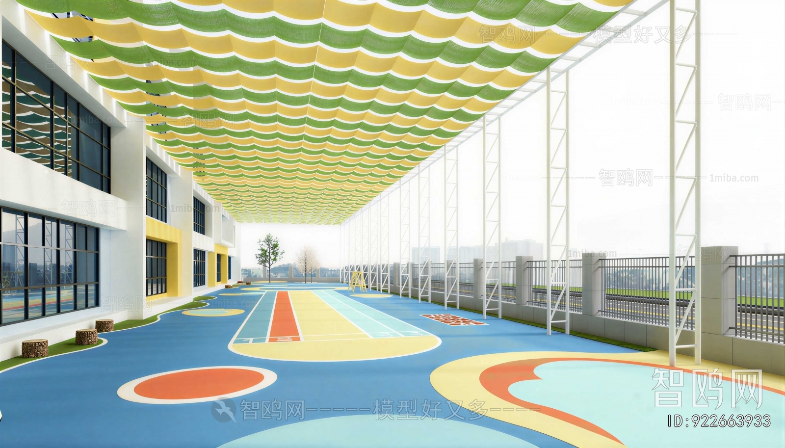 Modern Children's Playroom