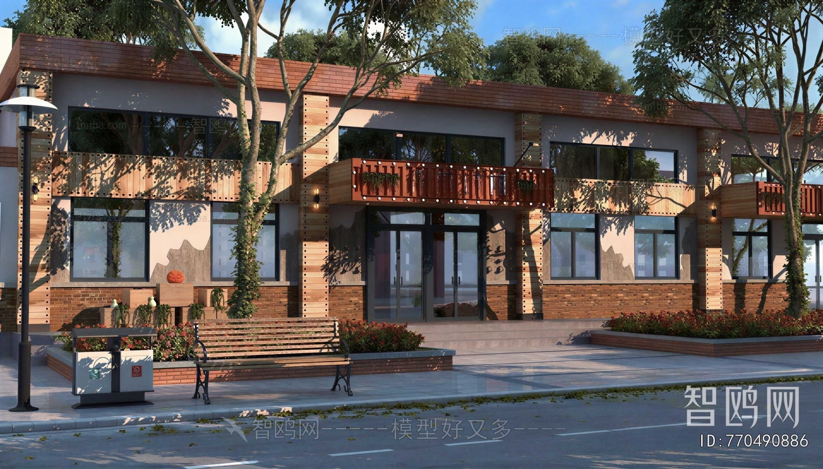 Chinese Style Building Appearance