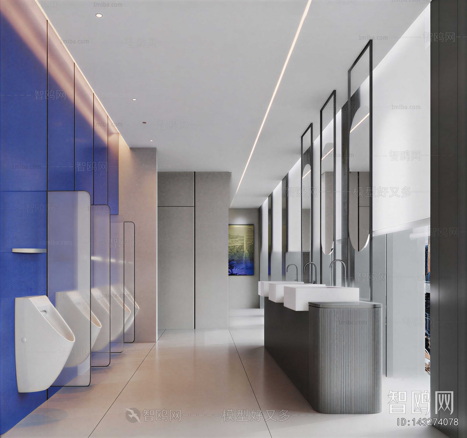 Modern Public Toilet