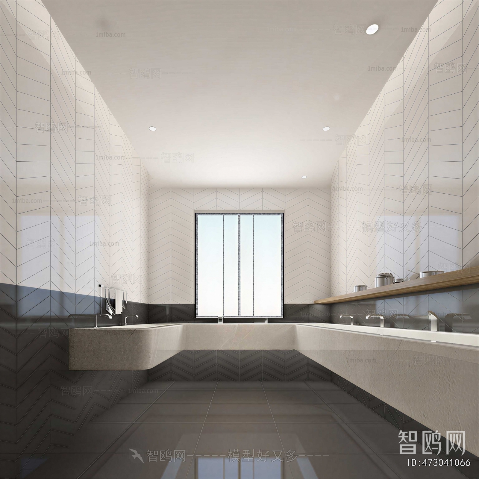 Modern Public Toilet