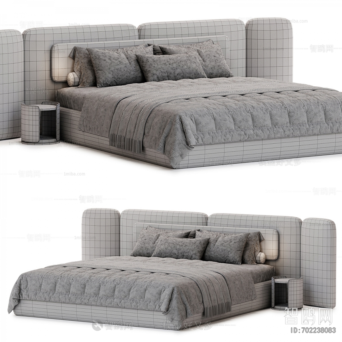 Modern Double Bed