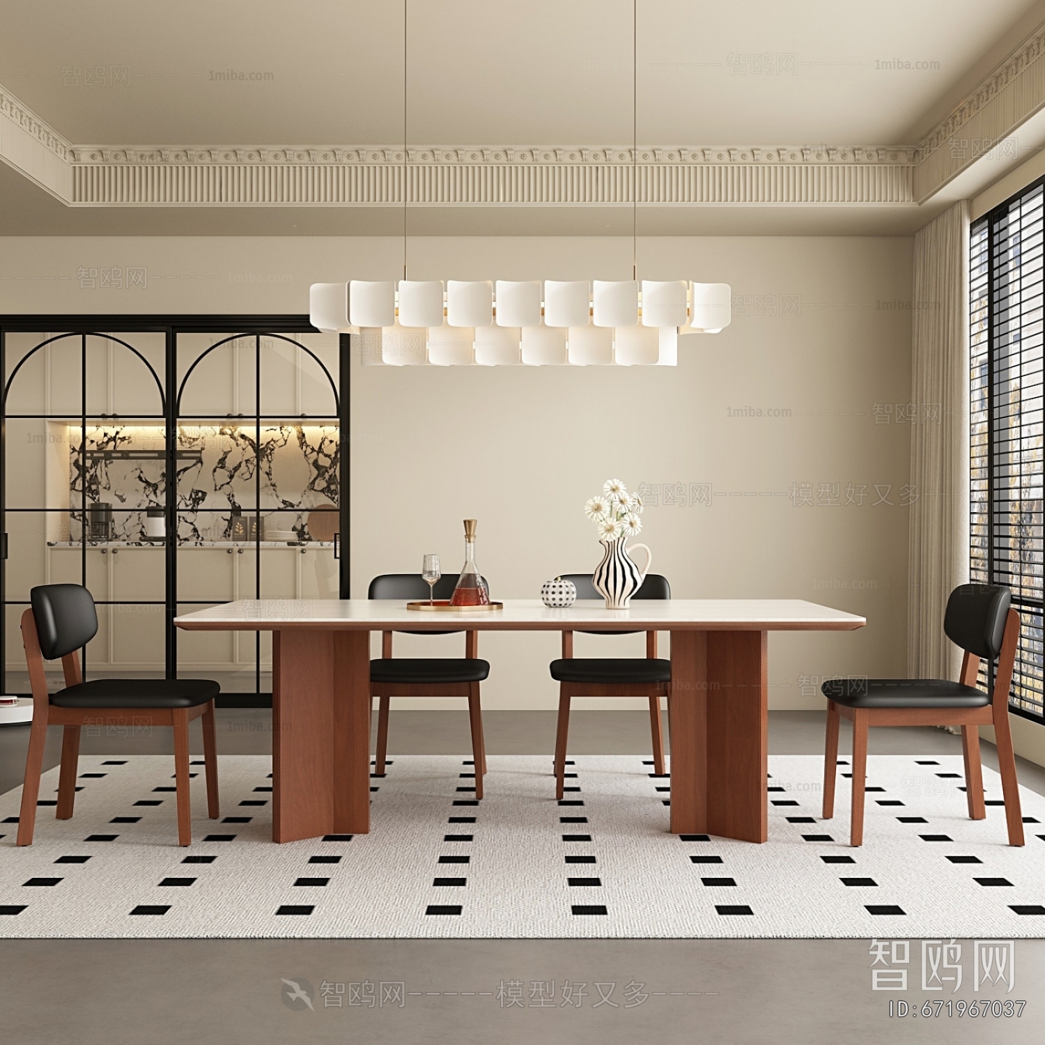 French Style Dining Room