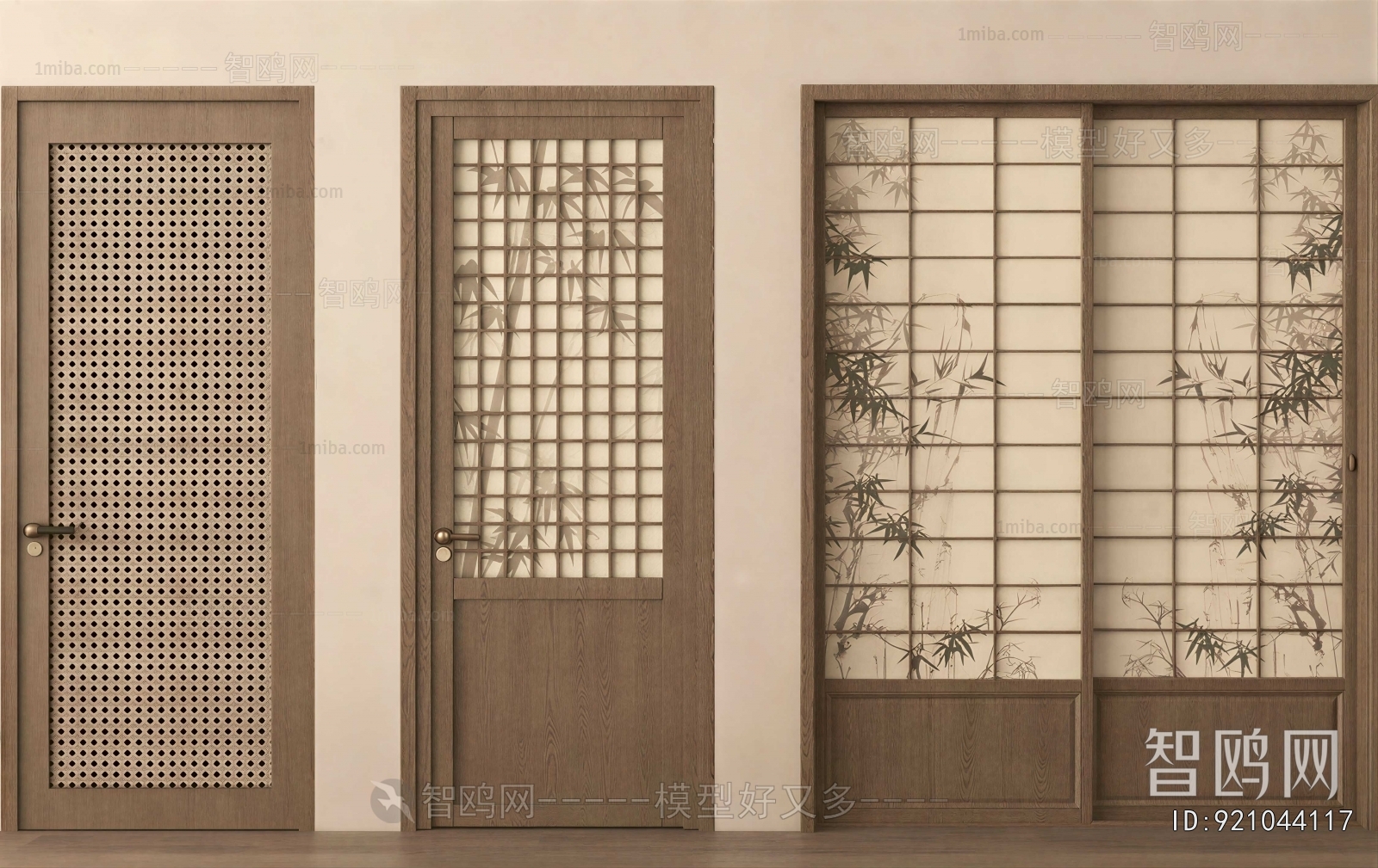 Japanese Style Single Door