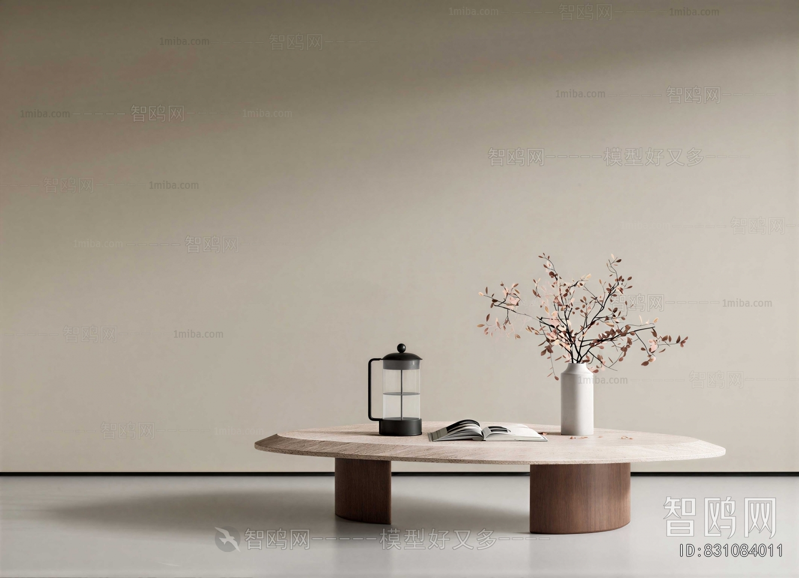 Wabi-sabi Style Coffee Table