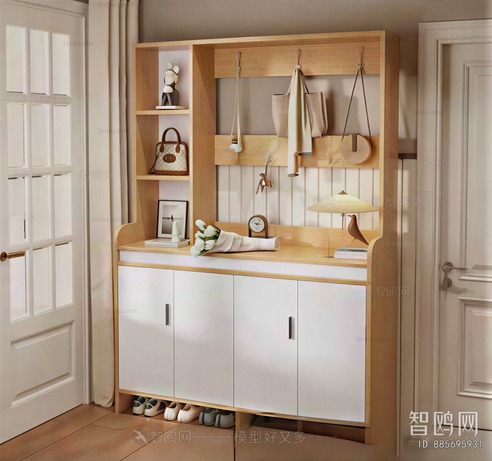 Modern Shoe Cabinet