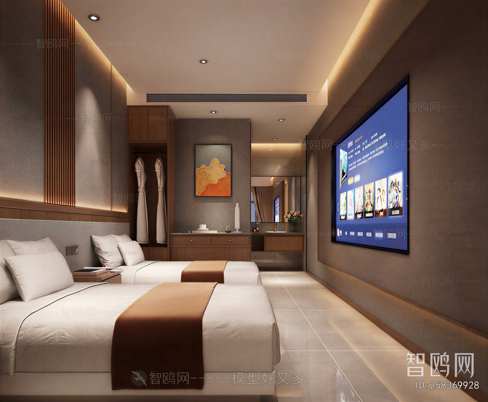 New Chinese Style Guest Room