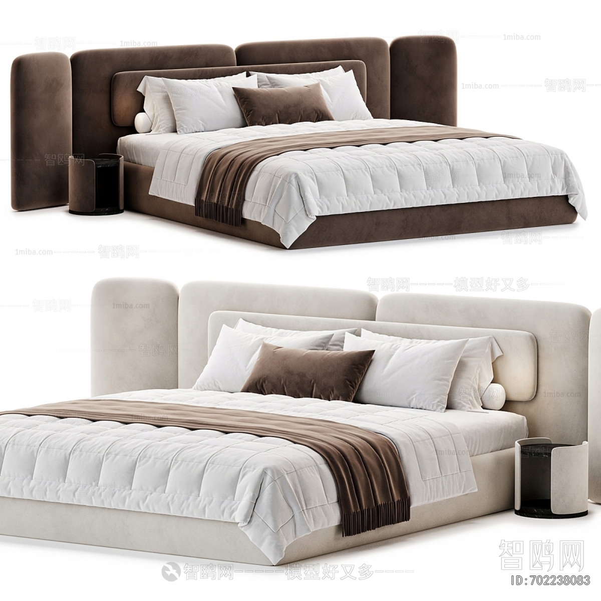 Modern Double Bed