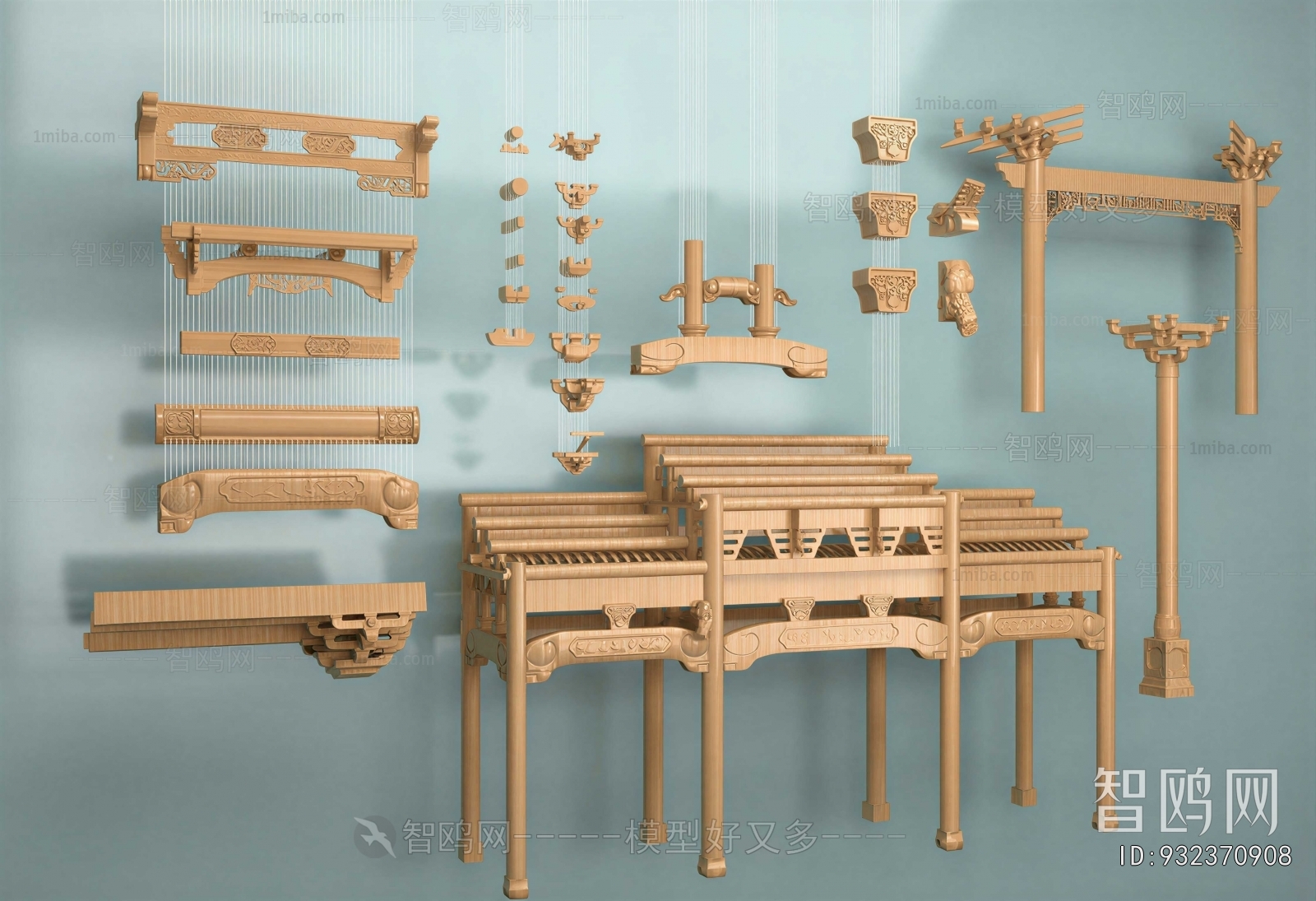 New Chinese Style Building Component