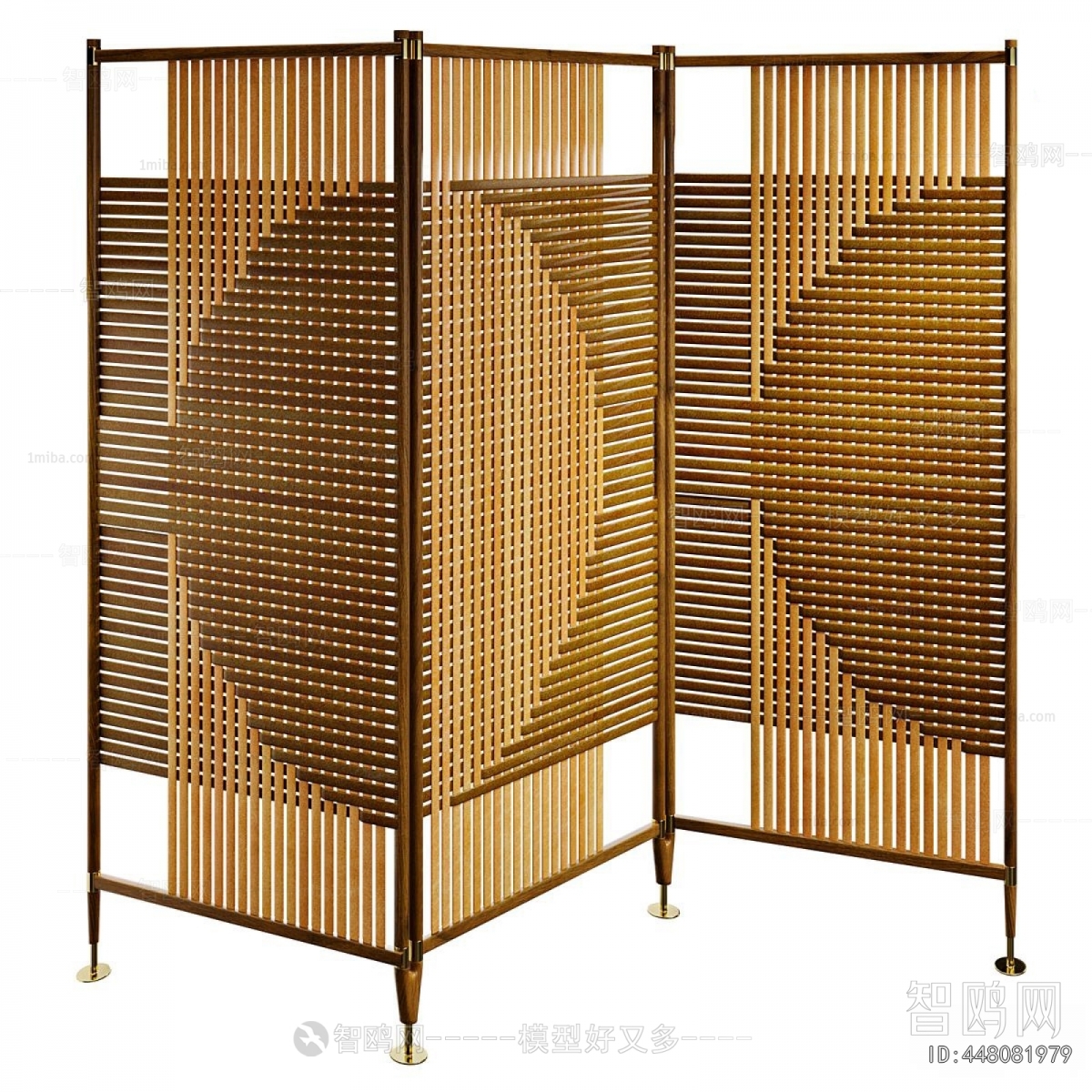 Modern Wooden Screen Partition