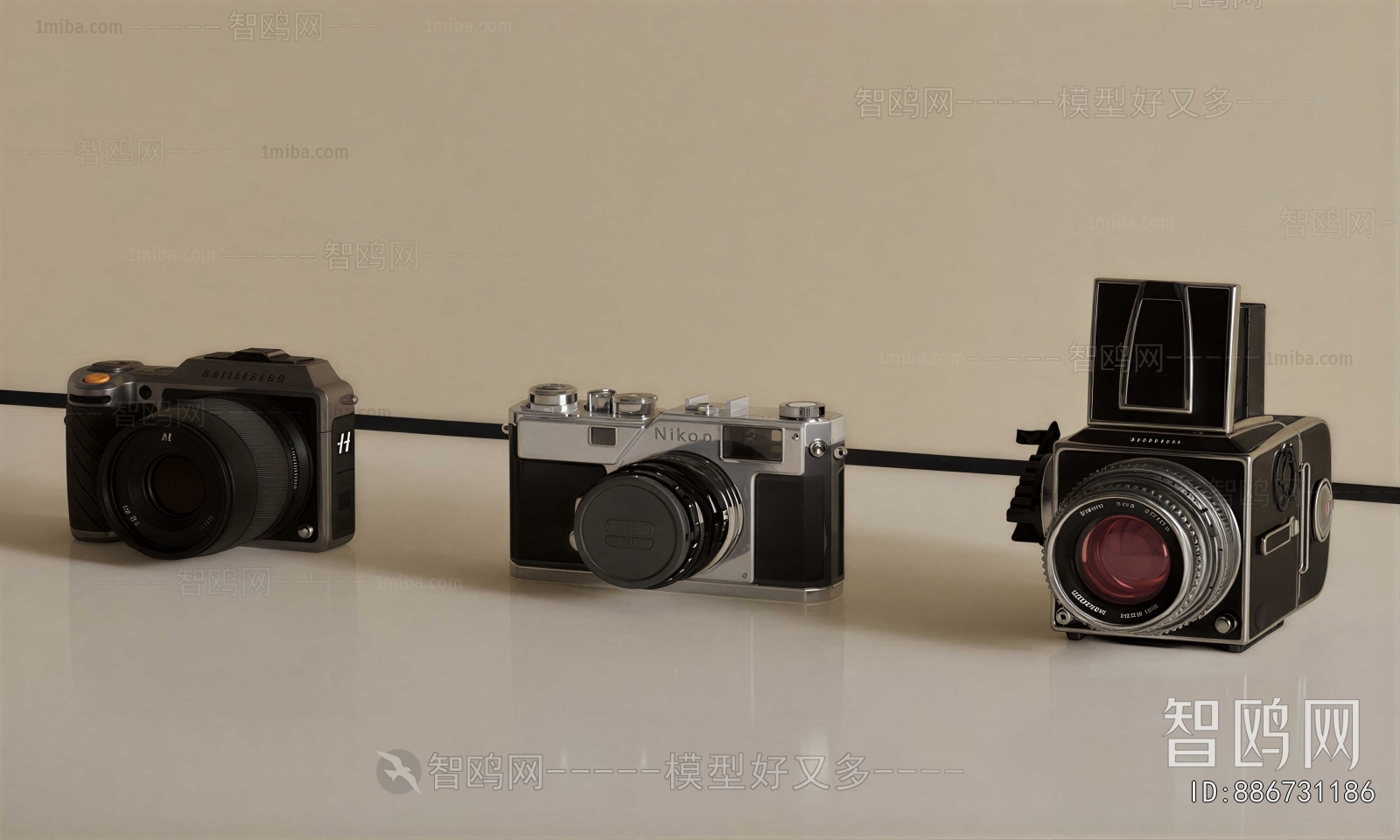 Retro Style Digital Camera