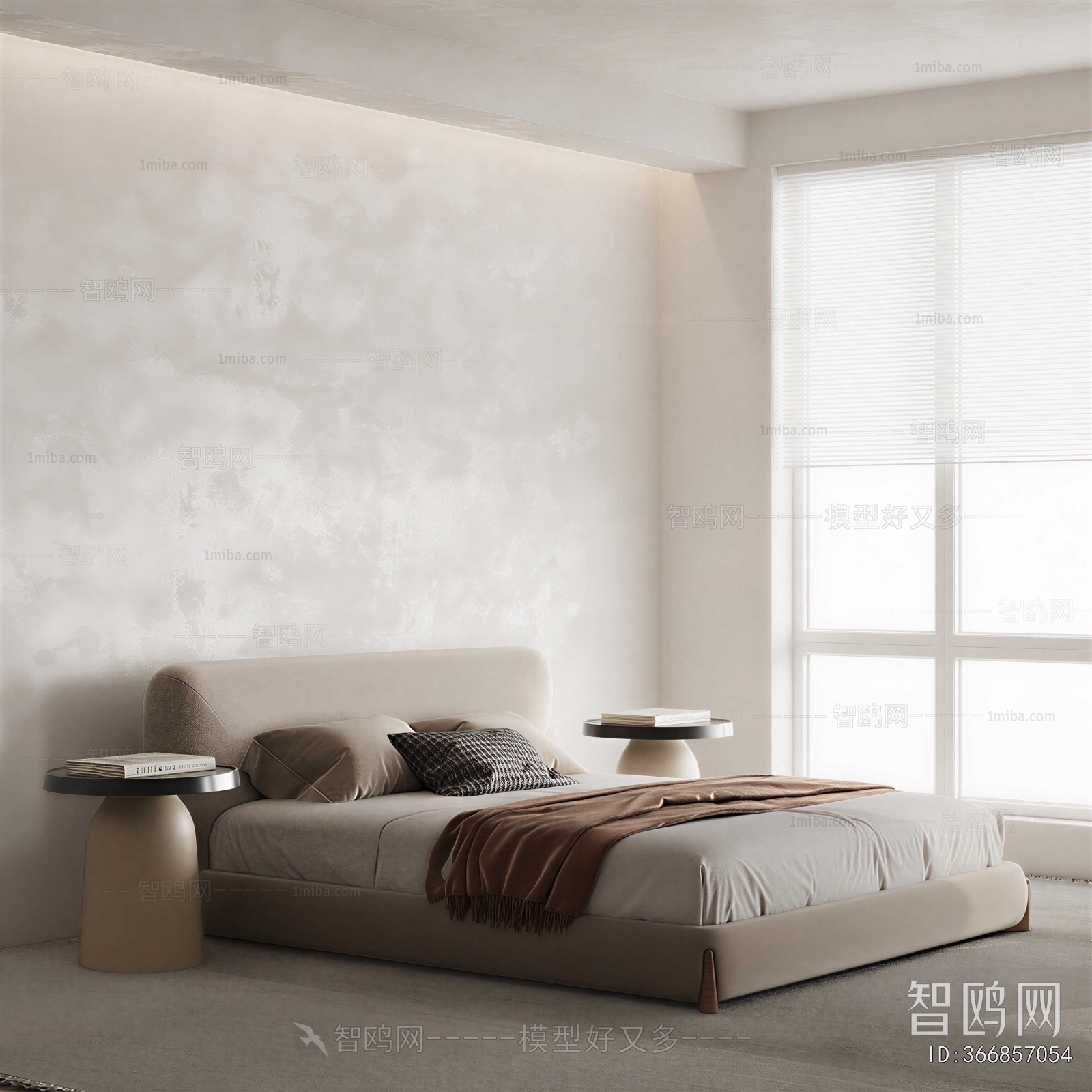 Wabi-sabi Style Bedroom