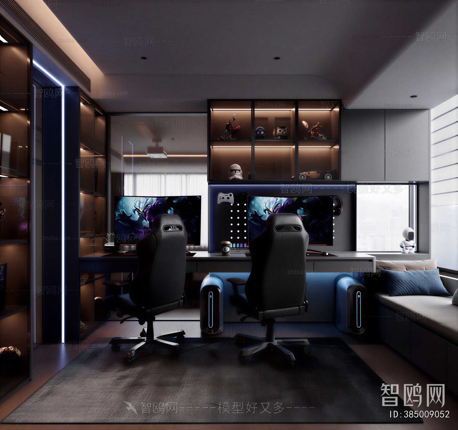 Modern E-sports Room