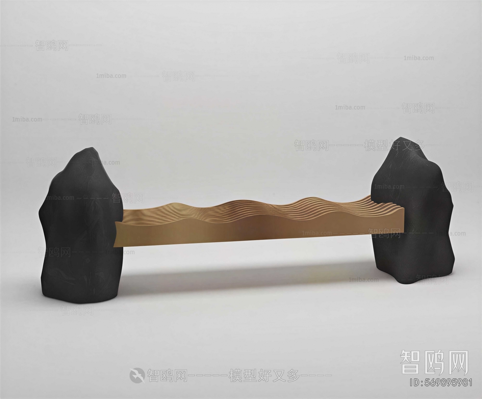 New Chinese Style Bench