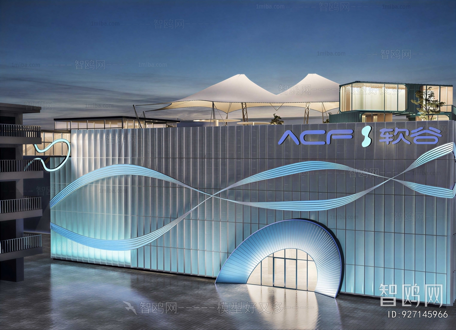 Modern Building Appearance