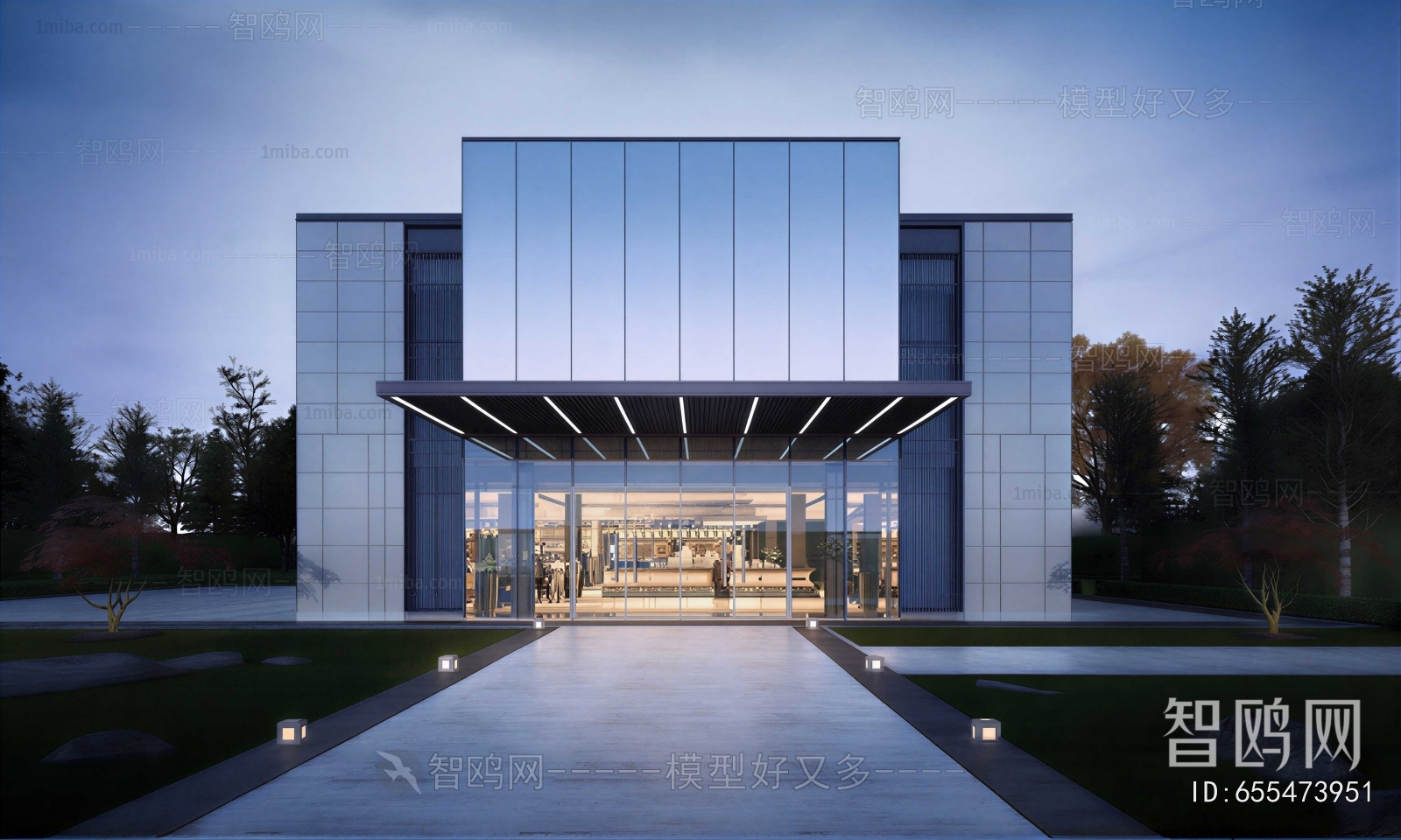 Modern Building Appearance